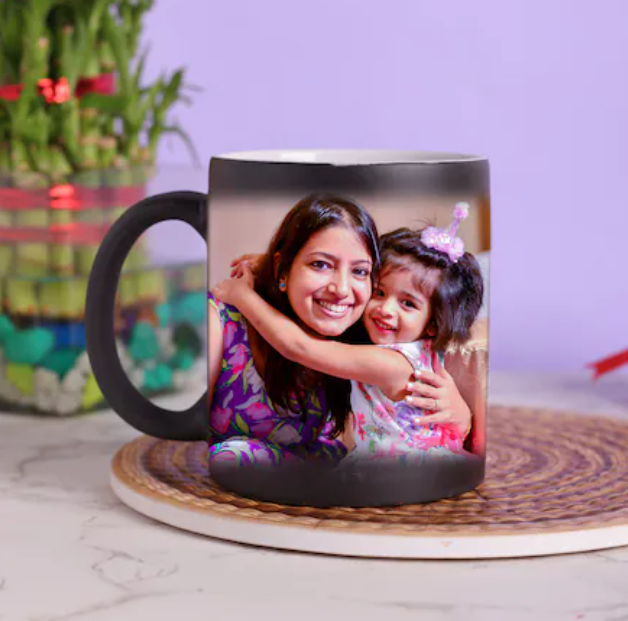 Customized photo mug